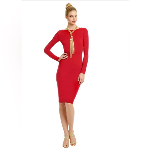 Robert Rodriguez Collection Social Hour Dress NWT Size 2 RED - Picture 1 of 10